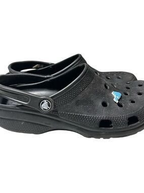 CROCS Black Slip-On Clog with Textured Sole